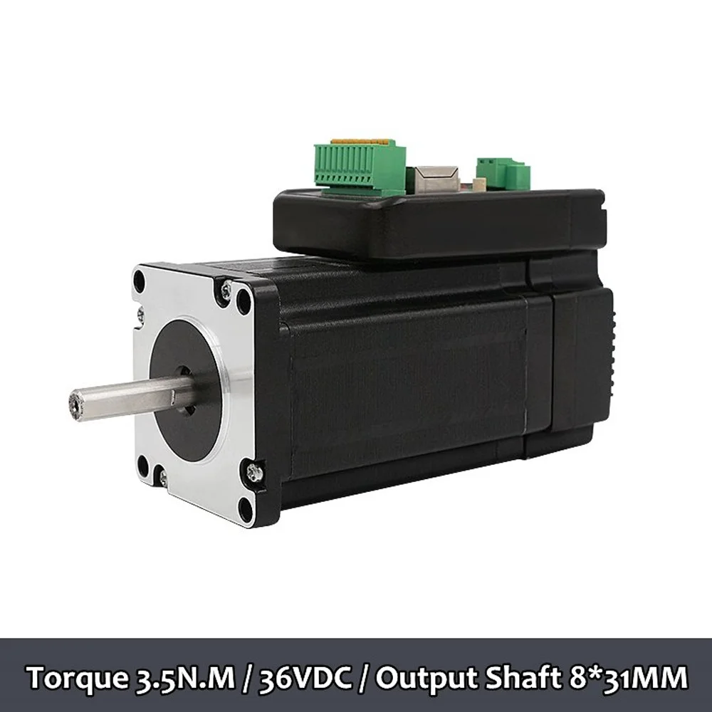 IHSS60-36-35-31-RC JMC Original 60MM 3.5NM 5.0A 36VDC Integrated CANBUS Stepper Motor&Drive Kits For 3D Print CNC Machine