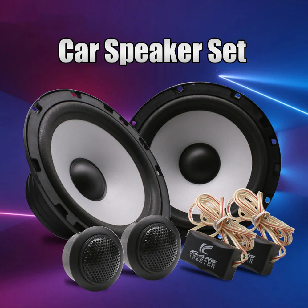 6.5 Inch Car Speaker Set High Power RMS 50W MAX 150W HIFI Sound Quality Car Horn Sets Car Audio Modification Car Set Of Speakers