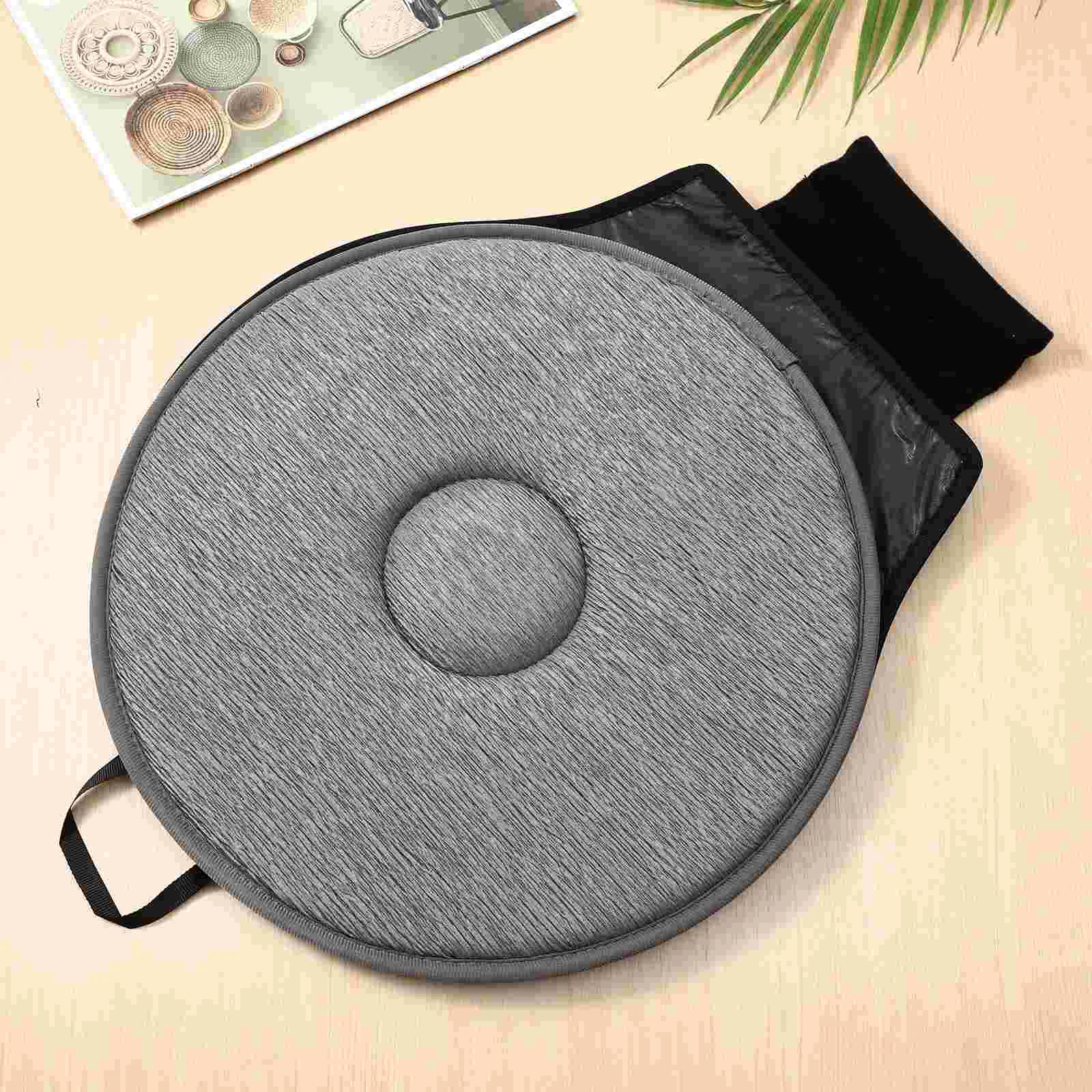 Car Swivel Cushion Revolving Seat Protection Pad Cars Increased Sandwich Fabric Elderly