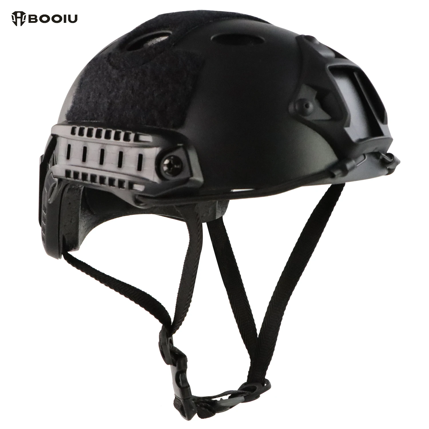 BOOIU Airsoft Fast Helmet PJ/MH Tactical Helmets CS Riding Shooting ABS Lightweight Helmet Protective Gear for Outdoor Sports