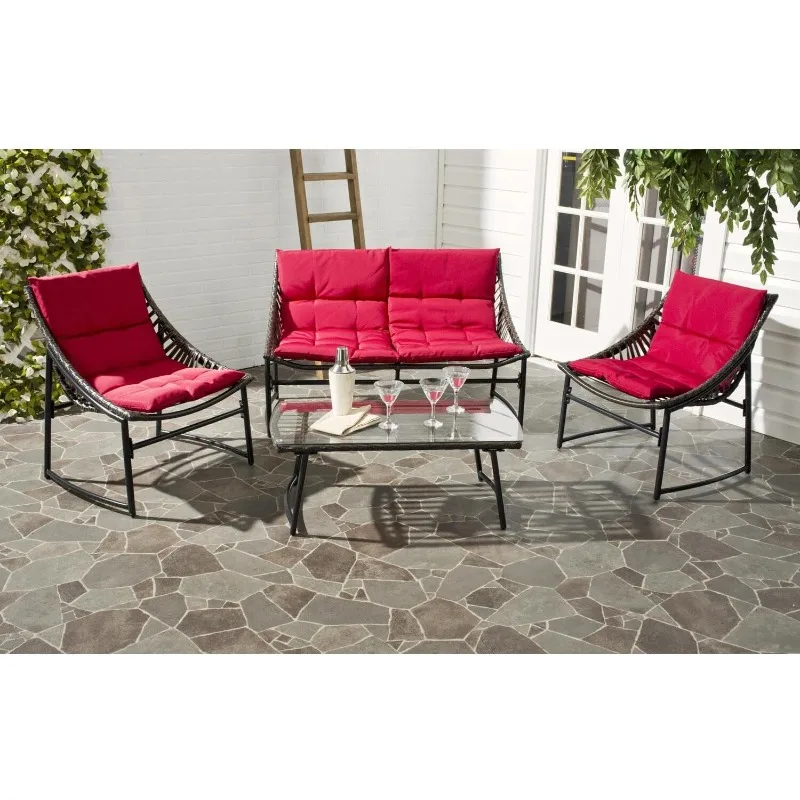 4-delige Buitencollectie Berkane Patio Set