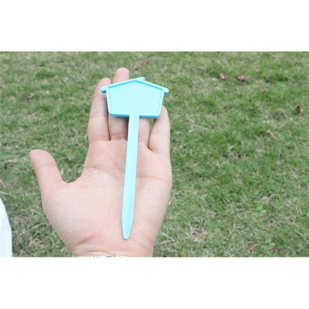 Mini Tekenen Prijs Display Tuin Bamboe Plant Labels Plastic Tag Boom Labels Bloem Tag