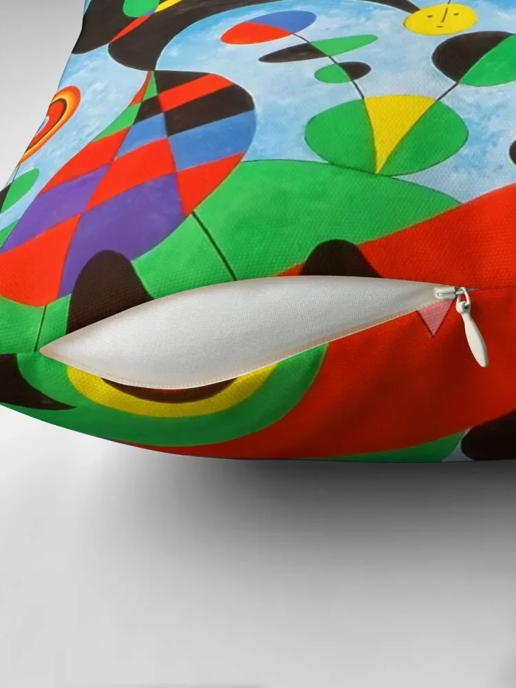 The Garden joan miro 1925 Throw Pillow Luxury Pillow Case Custom Cushion pillow