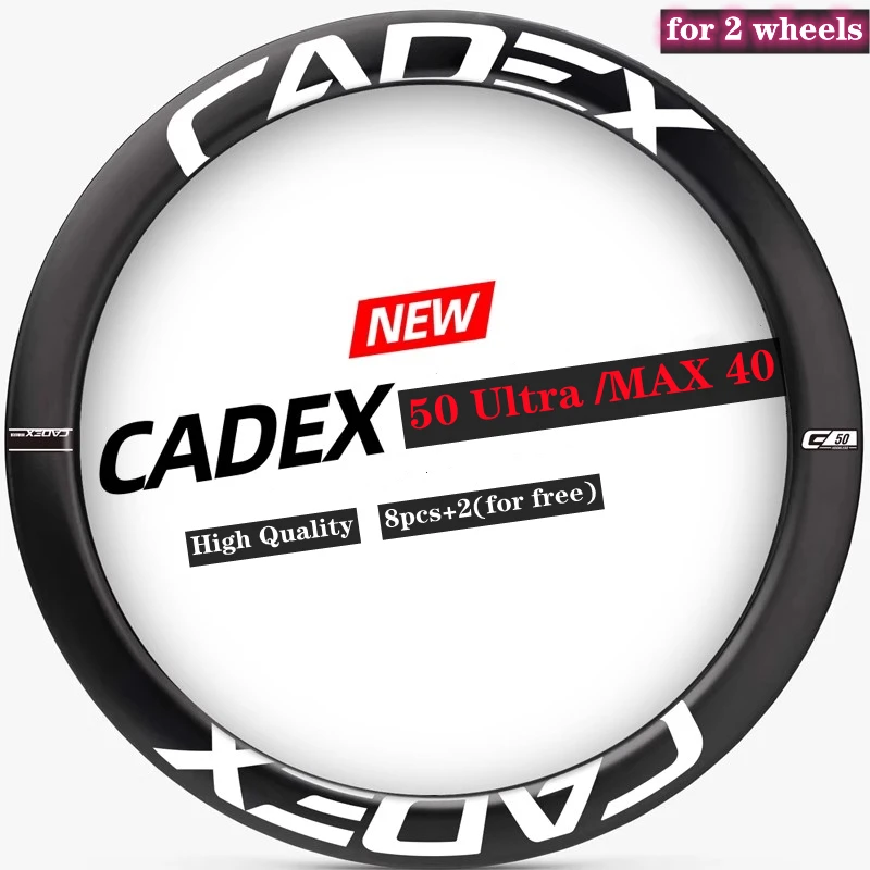 CADEX 50 ULTRA Road Bike Wheels Sticker Cycling Waterproof Film