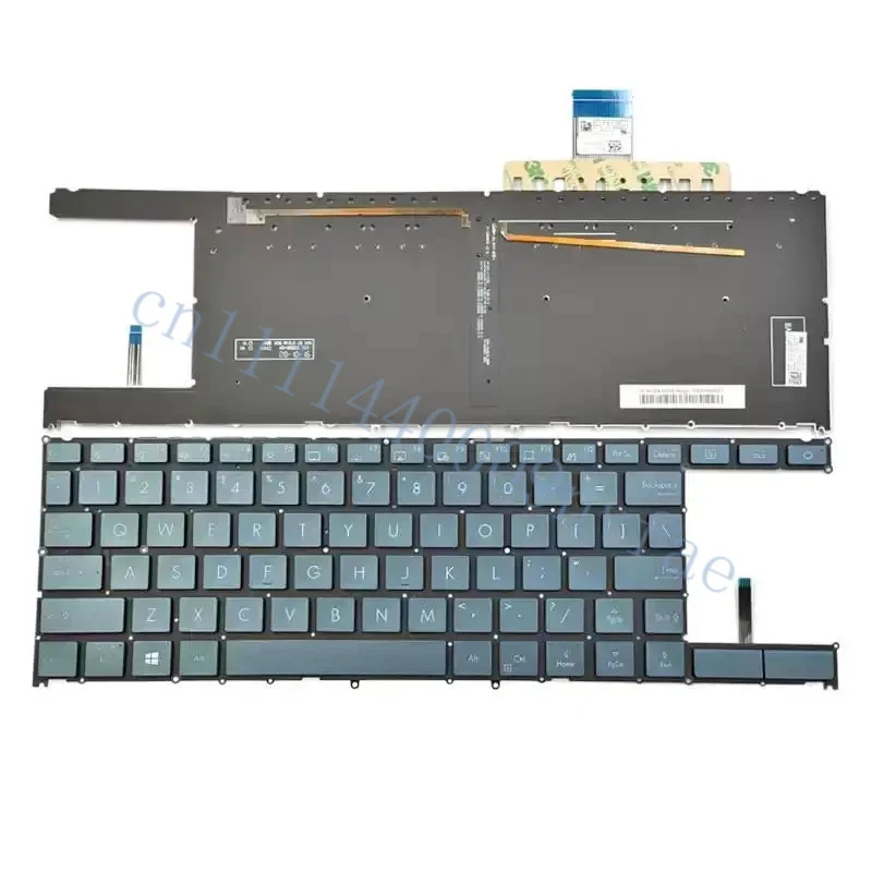 Brand New Original For Asus ZenBook Duo UX481 UX481FA UX481FL Series Laptop Keyboard US Backlit Without Frame 0.3