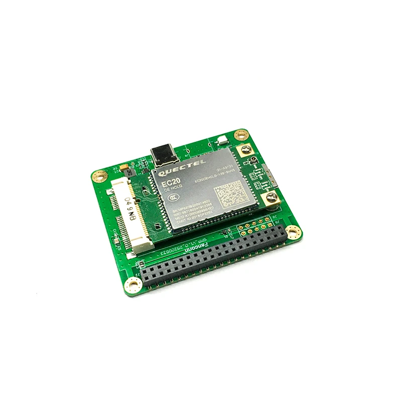 FAN-4G-HAT Raspberry PI 4G module expansion board Development board Type-C Power supply supports multi-brand 4G modules