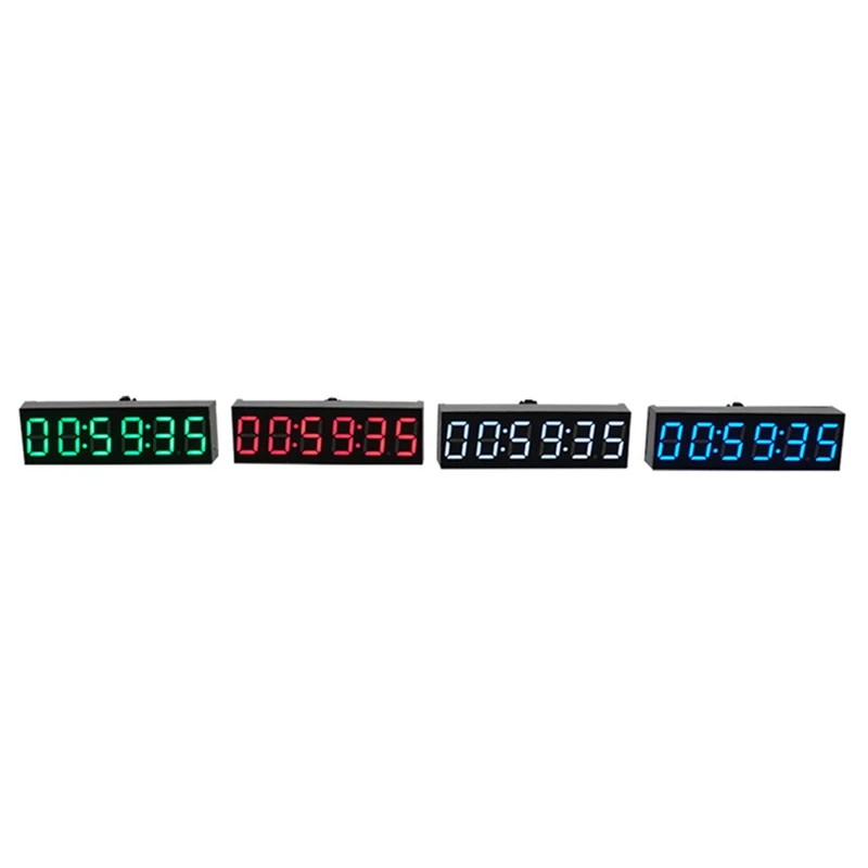 0.36 Inch 6-Bit Clock LED Digital Electronic Clock W Second Display Module Power Off Memory Brightness Adjustment