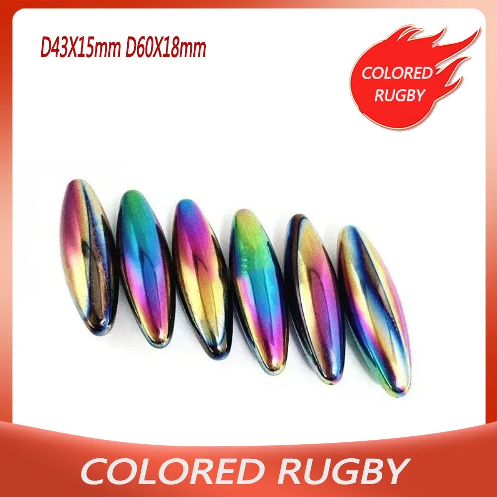 

D43X15mm D60X18mm Oval Colorful Magnet Strong Magnetic Therapy Relief Oval Shape Ferrite Magnet