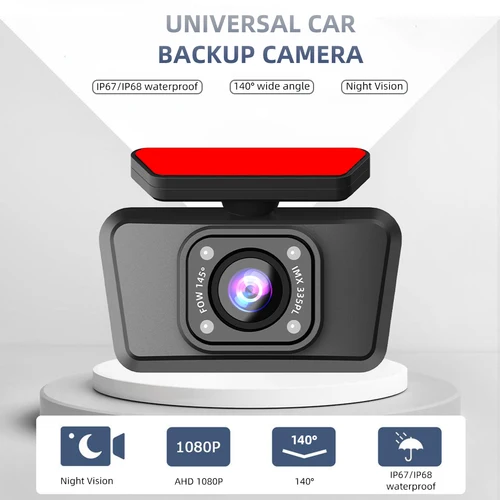 Imagen 2 del producto Cámara de visión trasera de E-ACE, lente de visión nocturna Starlight, cámara trasera de 1080P, accesorios de cámara de visión nocturna de alta definición impermeables