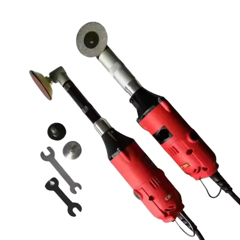 550Watt Electric Industrial Angle Grinder Multifunctional Marble Granite Stone Cutting Polishing Grinding Machine Speed