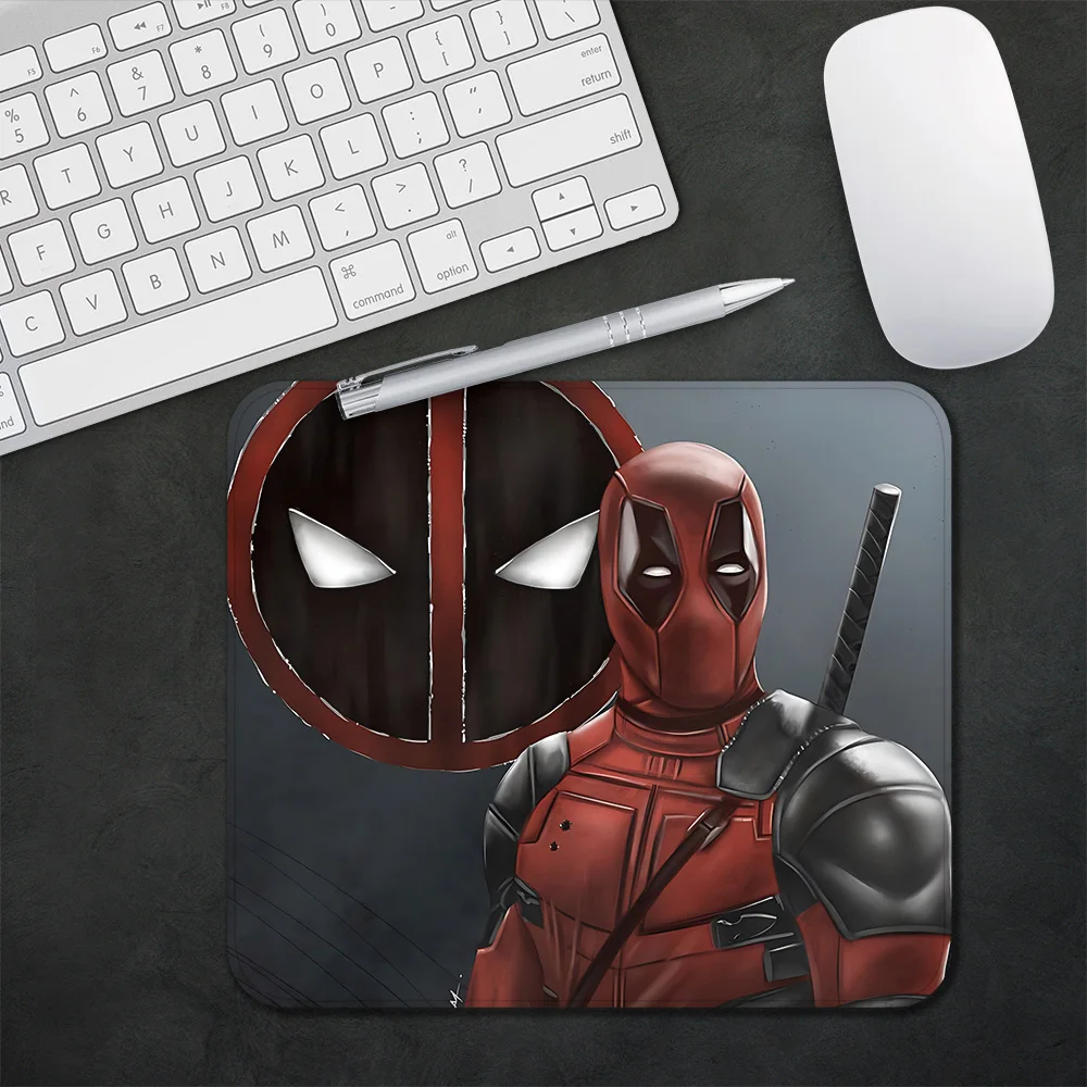 Marvels Deadpools Anime Gaming Mouse Pad XS Small Mousepad For PC Gamer Desktop Decoration Office Mouse Mat Deskmat Rug