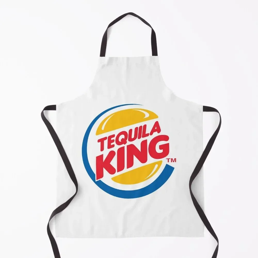 

Tequila King Perfect Piece For Whiskey Lovers Apron chef costume painters for women halloween Apron