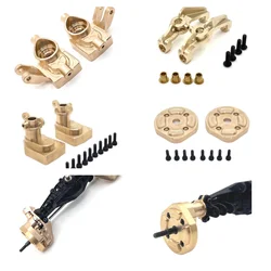 MJX 1/12 H12Y H12Y+ Remote control car parts Brass front and rear axle weight block gear cover parts