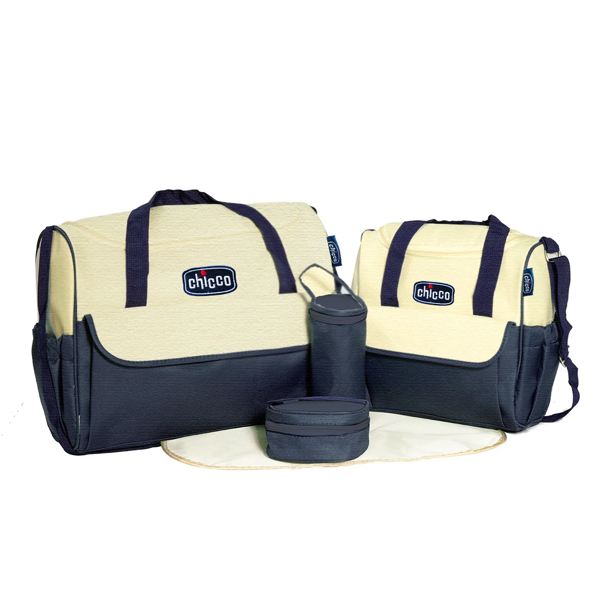 

New Fashionable Color-Blocked Mommy Bag Five-Piece Set; Hot-Selling Large-Capacity Letter Set Bag for Foreign Trade; Travel Shoulder Crossbody Multifunctional Mother and Baby Bag Diaper Bag