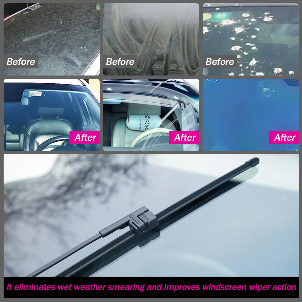 Flamingo F360 410ml Glass Restorer Glass Polish and Clean Water Repellent Anti-Rain Nano Windshield Coating Protection For Car