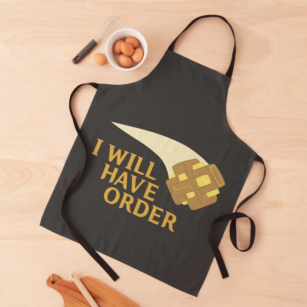 I Will Have Order Apron Kitchen Man Kitchen kitchen clothes Apron