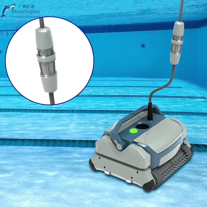 Robotic Swimming Pool Cleaning Tool Efficient Automated Pool Maintenance