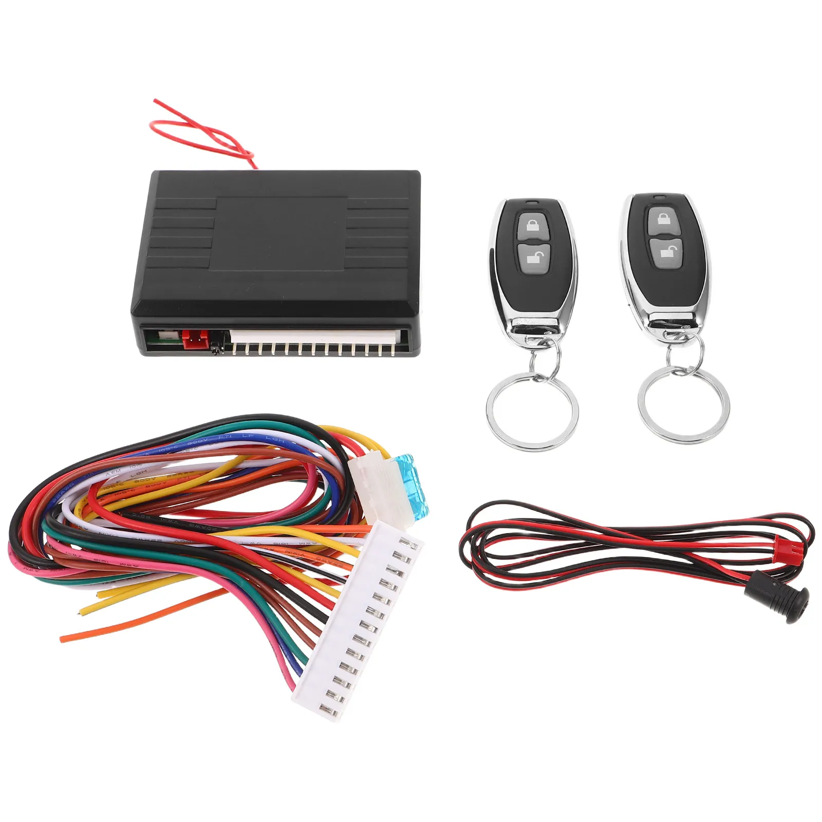1Set Car Keyless Entry Set Central Locking System Remote Key Fob Replacement Car Door Lock Keyless Entry Security Kit view 4