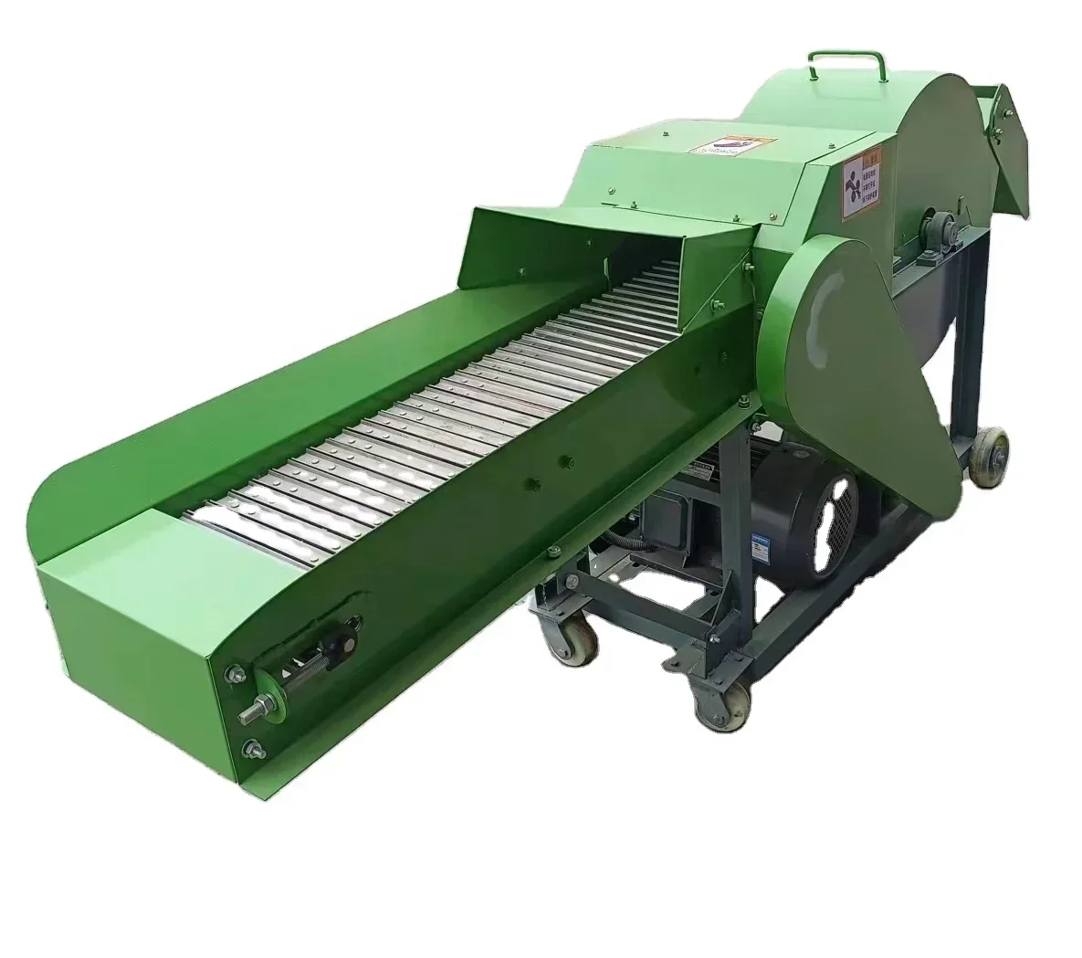 Grass cutting and silk kneading machine, household 220V dry and wet dual-use horizontal cow, sheep, corn straw crusher