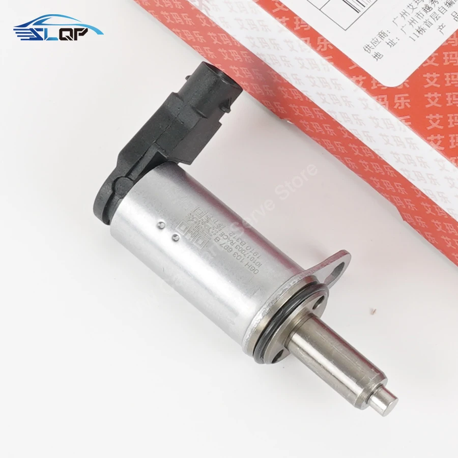 06H103697B For Audi A4 A5 S5 A6 Q5 A8 TT 2.0T Adjusting device Valve cover solenoid valve Camshaft control valve 06H 103 697 C