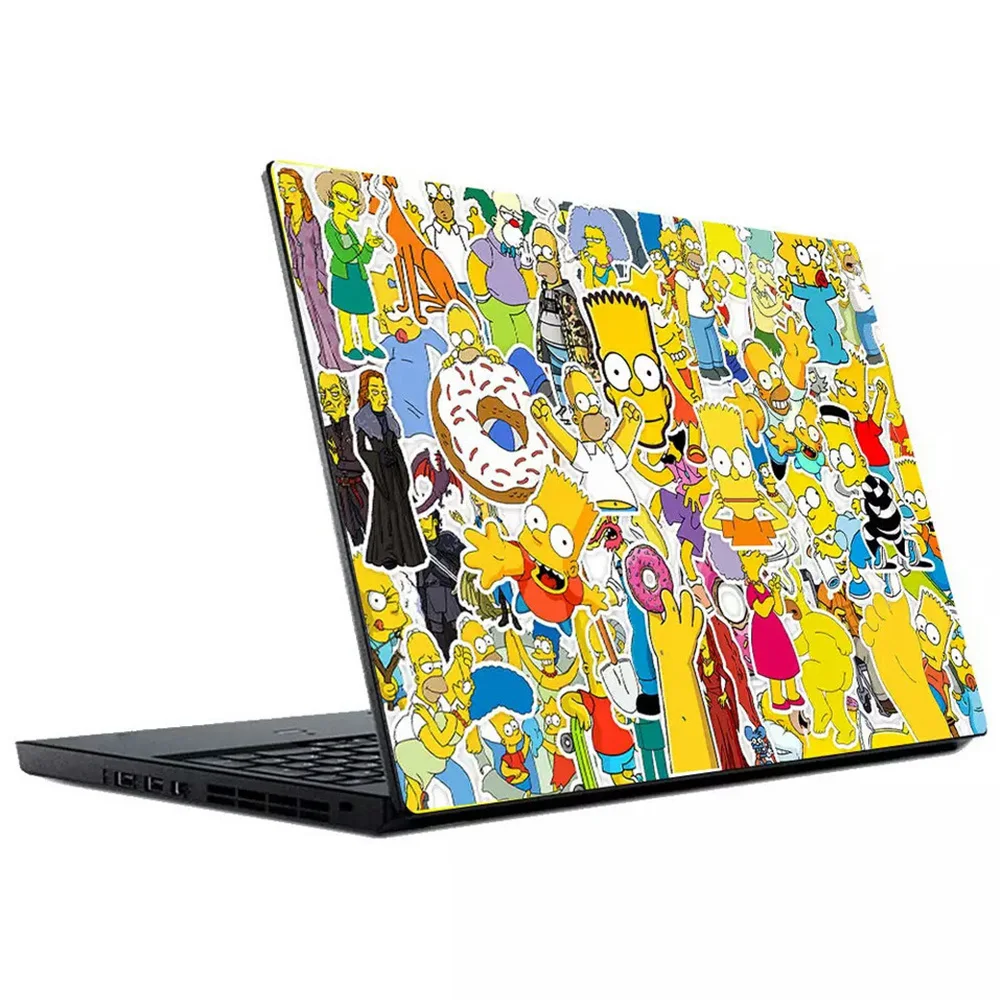 10/30/50 stücke lustige Cartoon Simpson Familie Aufkleber Anime Aufkleber DIY Laptop Motorrad Telefon Auto wasserdichte Aufkleber für Kinder