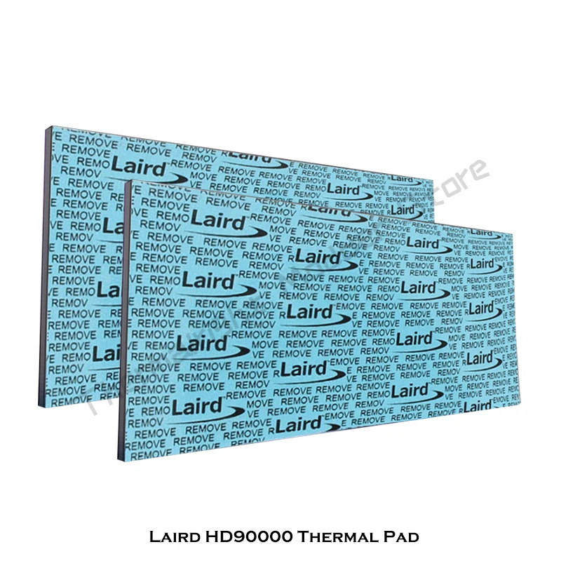 Almofada térmica HD90000 de Laird 7.5W/mK para memória RAM do cartão 0.5/1.0/1.5/2.0/2.5/2.5/3mm do M2 RTX 3000 3080 3090 VGA, macio, 80x40 100*100