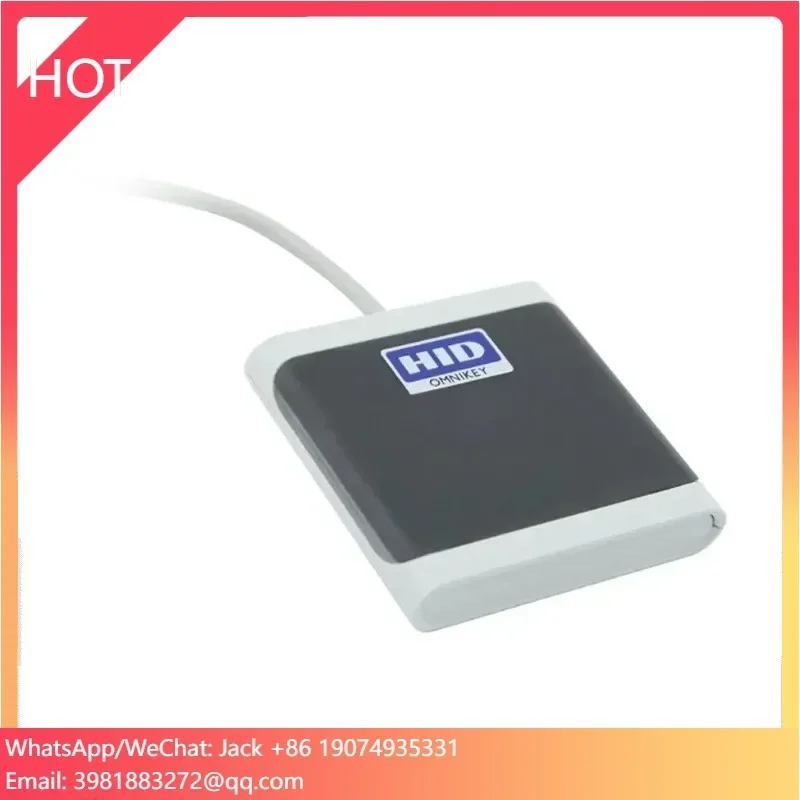 

Считыватель смарт-карт HID 5025CL Omnikey USB для карт контроля доступа с низкой частотой использования.