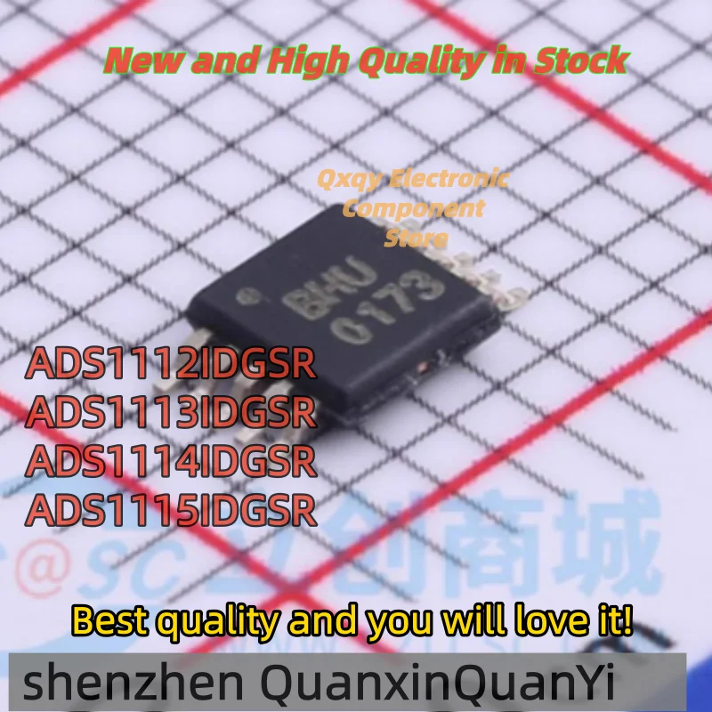 10Pcs New ADS1112ID…