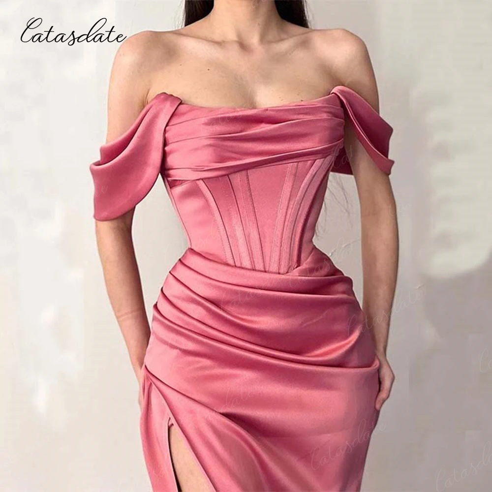 Catasdate Off Shoulder Celebrity Dress Mermaid Evening Dresses Long Luxury 2023 Evening Dresses Long Luxury 2024 vestidos de fie