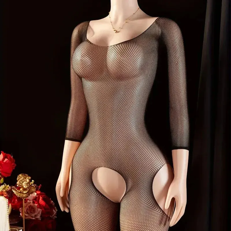 Bdsm Sex Women Erotic Toys Curvy Body Stockings Crotchless Bed Items Night Party Fetish Toy Lace Bondage Toys For Adult Couples - Image 6