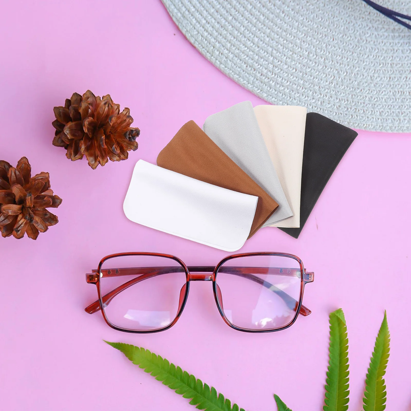 

25Pcs Multifunctional Eyeglass Cloth Sturdy Microfiber for Glasses Camera Smartphone Screens Jewelry Eyeglass Cloth for Glasses