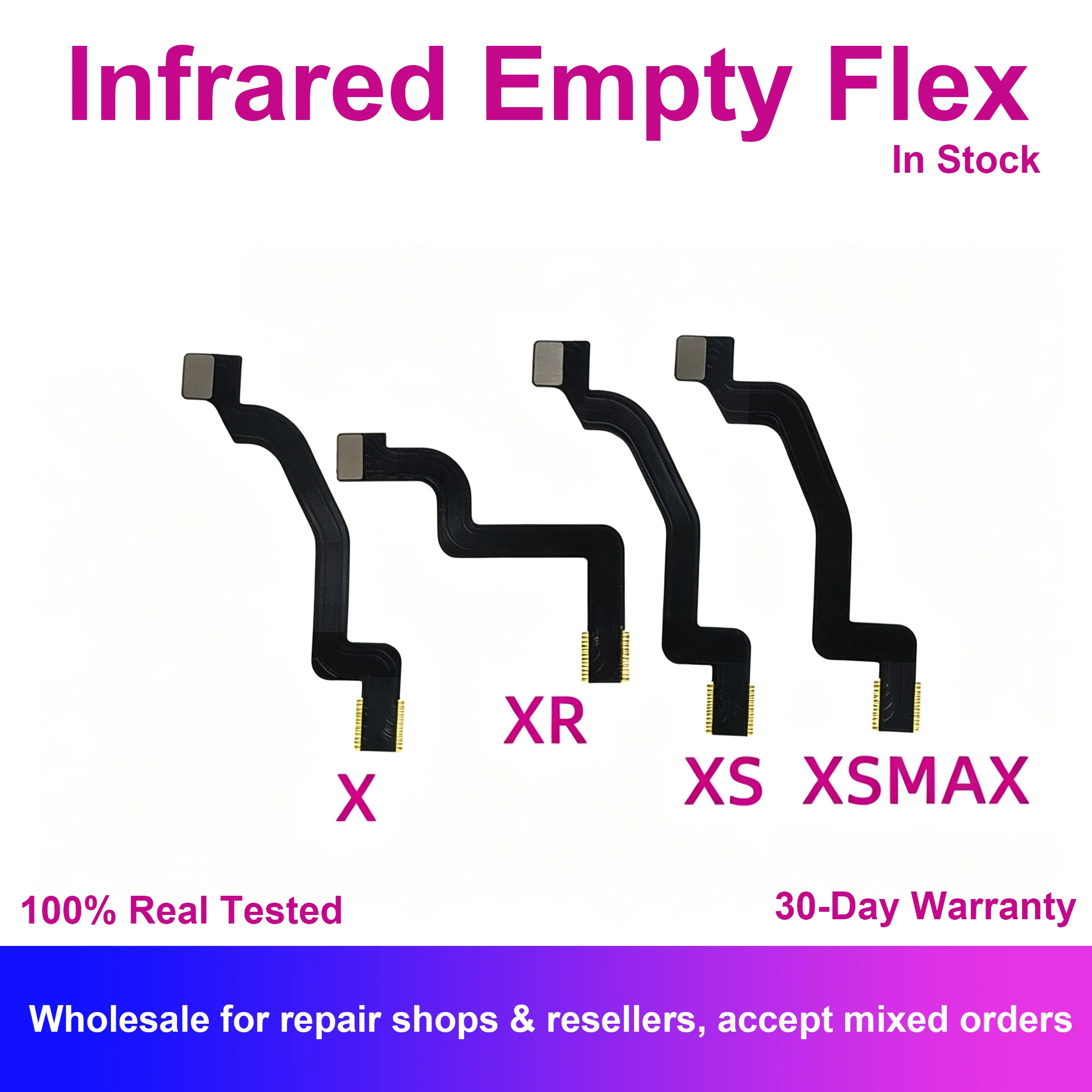 Infrared FPC Empty Flex Cable for iPhone X XR XS Max Face ID Repair Ribbon Replacement Parts