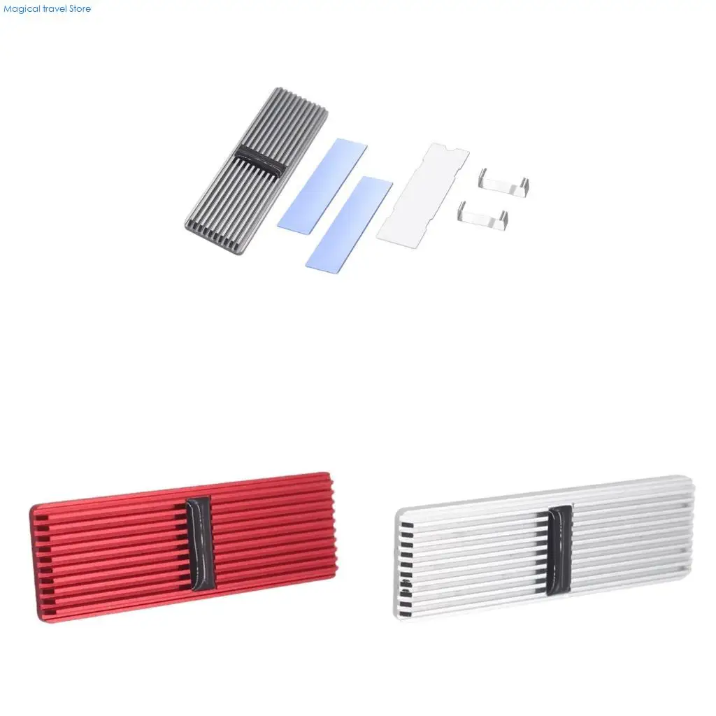 

N2UB M.2 SSD NVMe Радиатор Алюминий M.2 2280 Твердая прокладка радиатора жесткого диска