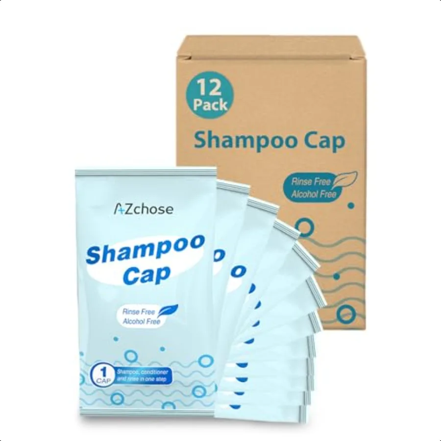 

Шапочки для шампуня без ополаскивания воды, бесплатно для лежачих пациентов, больничные остатки, после операции, уход за домом, шапочка для душа с шампунем для El