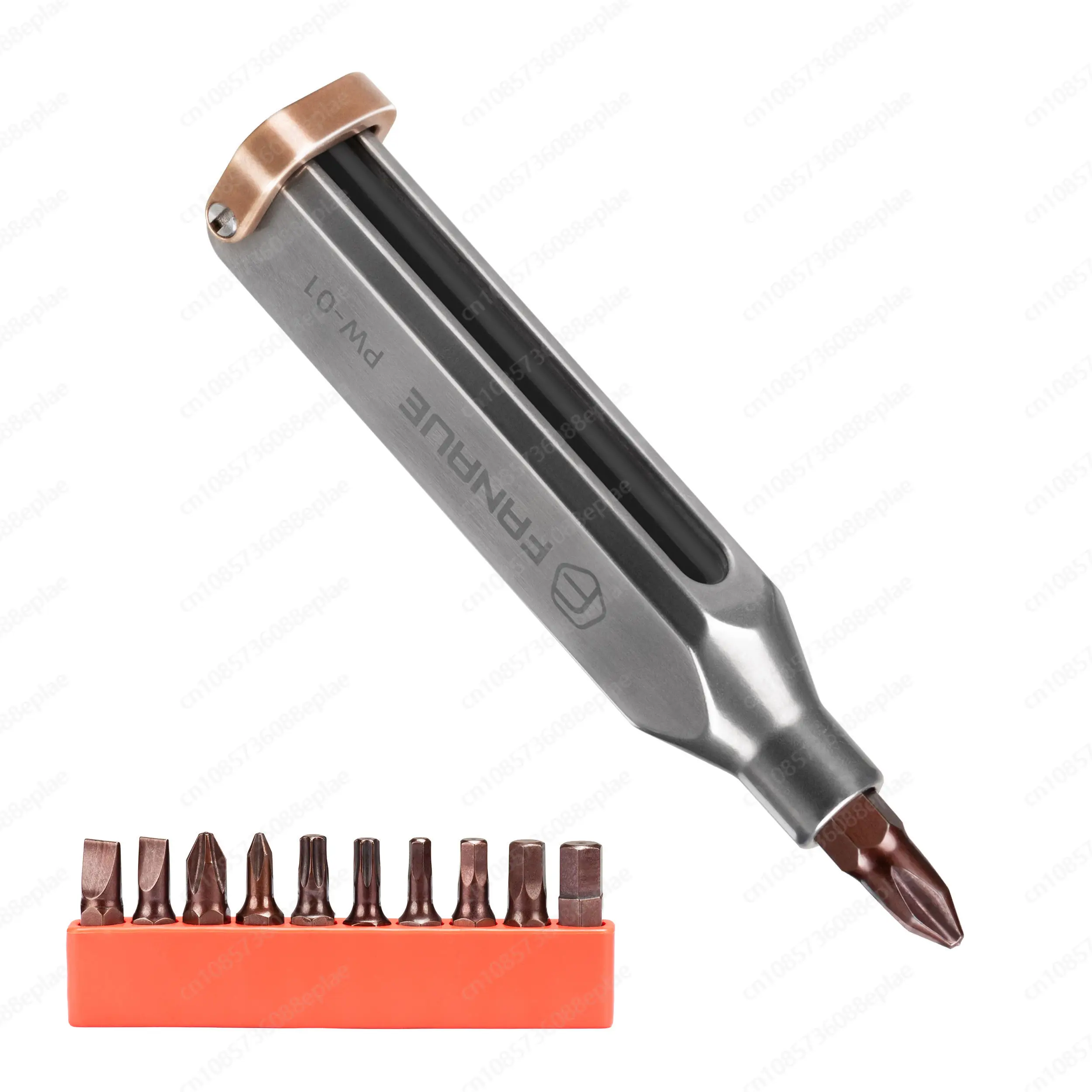 FANAUE PW-01 Tripod Magnetic Titanium Screwdriver Set - Small EDC Multi-Precision Pocket Tool 130g Lightweight