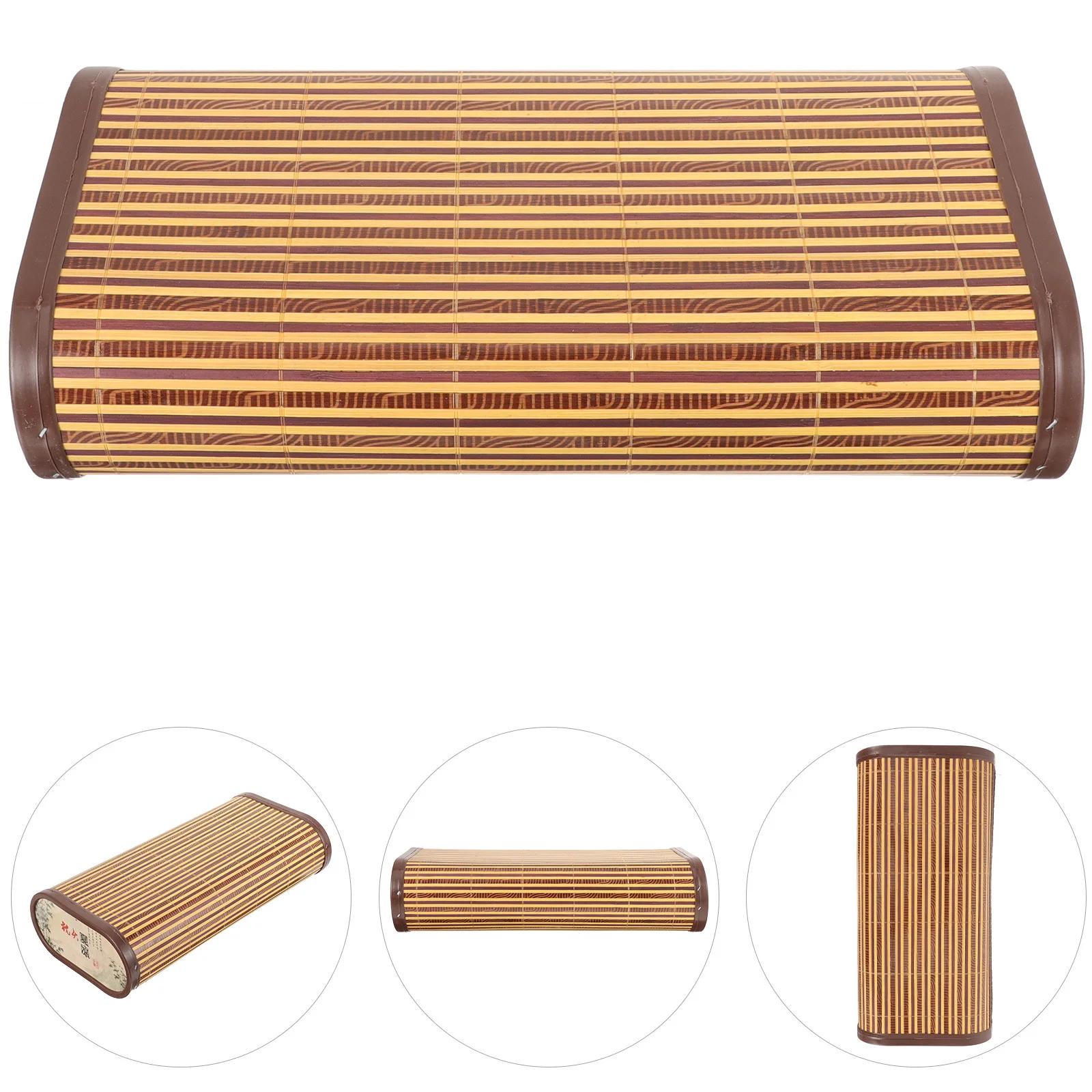 

2Pcs Bamboo Hollow Pillow Cooling Neck Cushion Breathable Ergonomic Headrest Pillow Sauna Accessories for Hot Sleepers