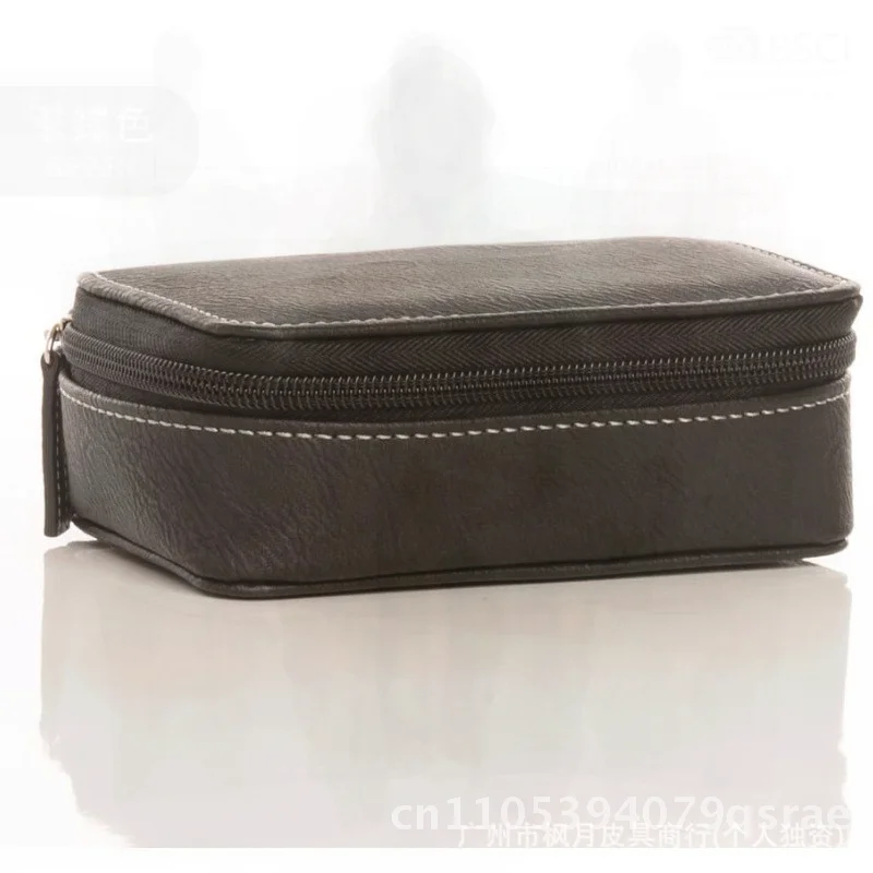 

Leather Golf Accessory Storage Bag Multifunctional Ball Nail Bag Outdoor Fitness Sports Protective Gear Pink Dark Brown Black