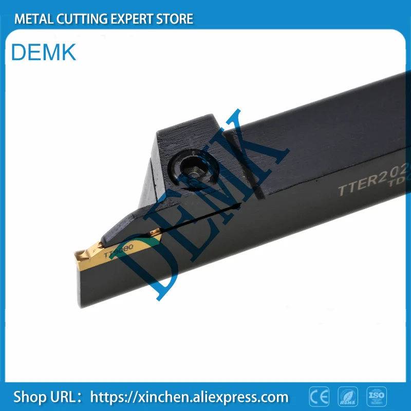 Suporte Tter2023 Tter25252t17 3t20 4t25 para Taegutec Tdc2 Tdc3 Tdc4 Tdj3 Tdj2 Tdj4 Cortador Externo Suporte Cnc Faca de Carro