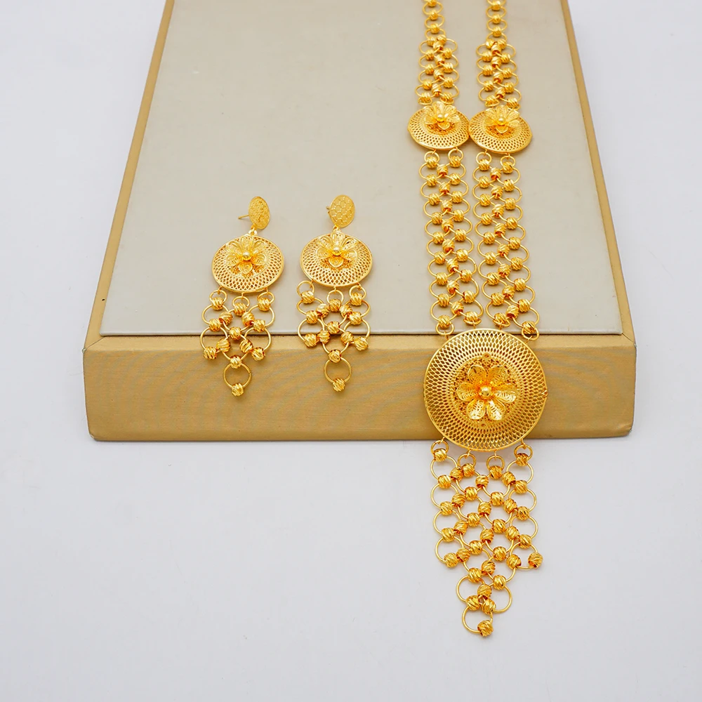 juego-de-joyas-de-lujo-en-color-dorado-de-etiopia-Africa-para-bodas-y-fiestas-exquisito-juego-de-aretes-y-colgante-para-mujer
