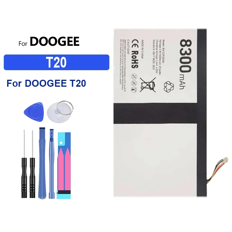 

Сменная батарея 32108145 8300 мАч для портативных аккумуляторов Doogee T10 T20