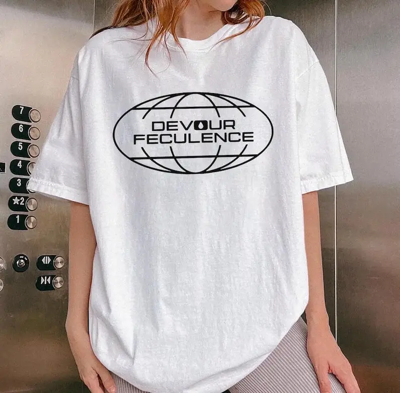 Devour Feculence Lumon Shirt, Severance Shirt, Lumon Industries Shirt, Severance Merch Tee Fan Gift, Mr Milchick Shirt