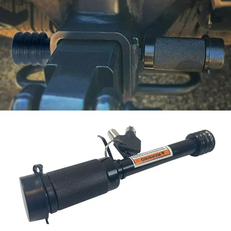 

Heavy Duty 5/8" Trailer Hitch Pin Lock 2 Keys for RV Truck Trailer Tow Receiver