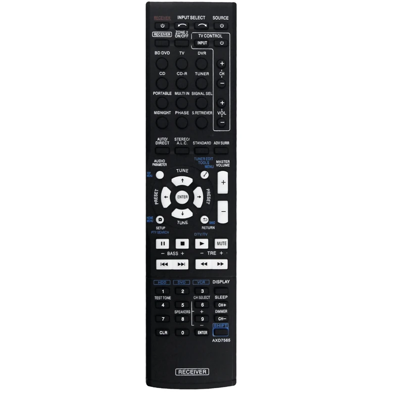 AXD7565 Spare Parts Remote For Pioneer VSX-324-K AXD7565 VSX-819H VSX-828-S VSX-921 Home Theater Audio Video Receiver System