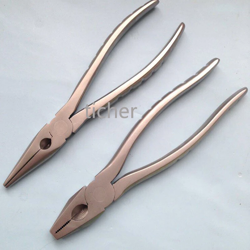 Orthopedic instruments  medical needle-nose pliers vise pointed flat-nose pliers wire pliers pets available scissor Kirschn