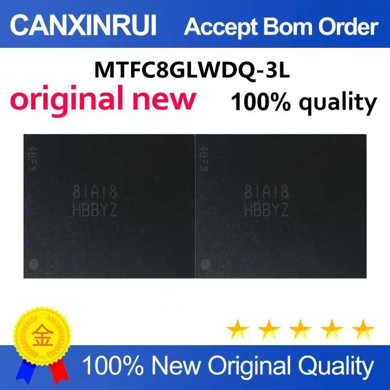 

Original New 100% quality MTFC8GLWDQ-3L Electronic Components Integrated Circuits Chip