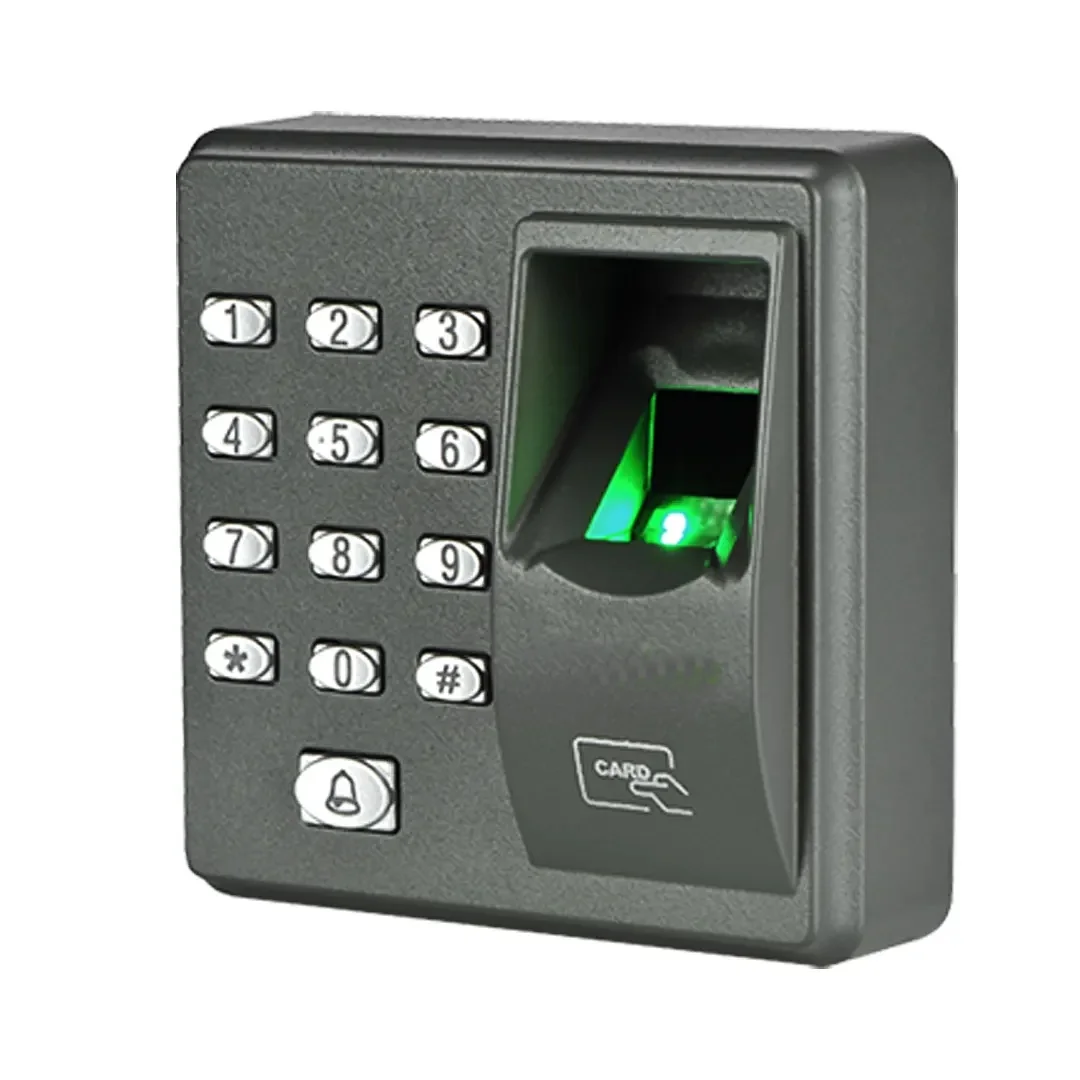 نظام التحكم في الوصول إلى بصمات الأصابع المستقل، قارئ بطاقات RFID مع لوحة مفاتيح لقفل الباب، آلة الحضور البيومترية X7 #4