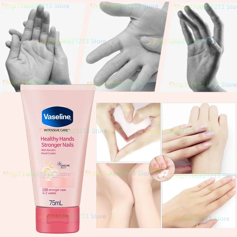 Vaseline Hand Cream, Niacinamide, Moisturizing, Brightening, Dry and Cracked Skin, Autumn and Winter Moisturizing