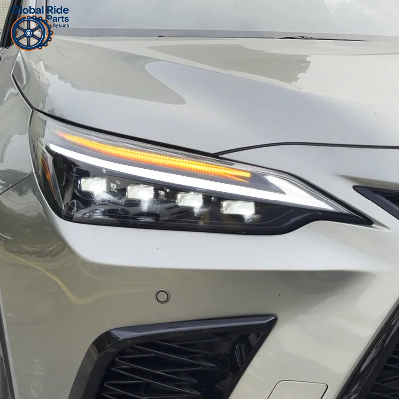 

Suitable for 2022 Lexus NX Assembly Low to High Trim LED Daytime Running Light Flowing Dual Lens Headlight