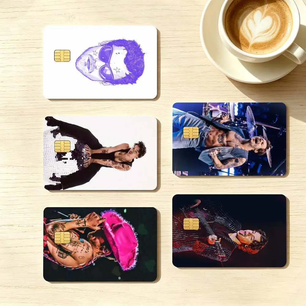 Singer Harry Styles  Credit Card HD Stickers Small Chip Waterproof Sticker Game Card Decal Gift