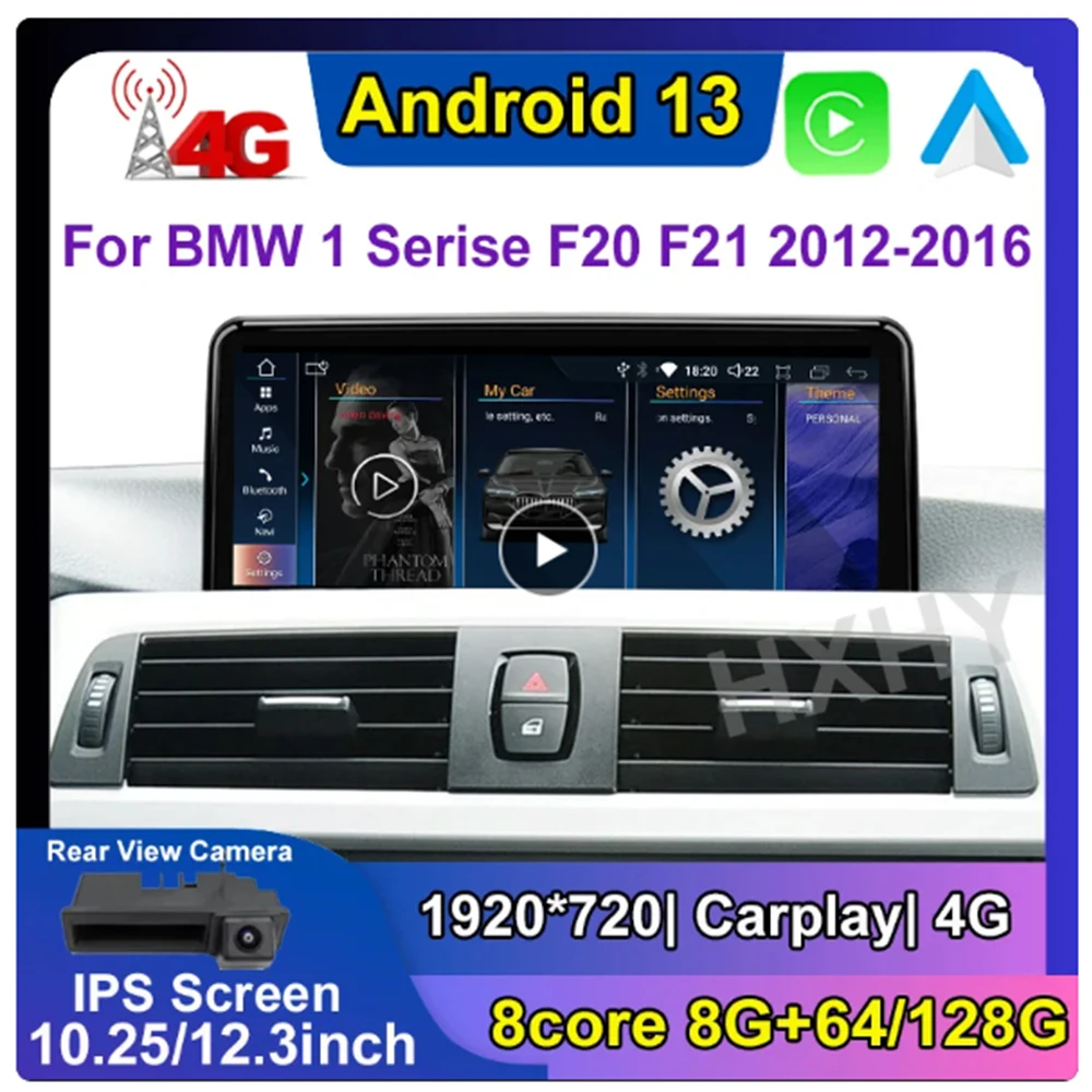 

12.3inch Android 13 Car DVD Player System Multimedia For BMW 1Series F20 F21 2013-2020 EVO NBT Radio GPS Navi Audio Carplay